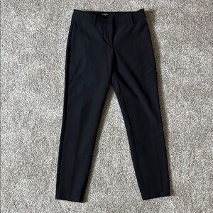 Express Black Skinny Pants with Tailored Fit (short length)